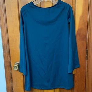 Zara fall winter collection - green flowy dress